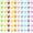 Random Color, variant on ZOURIH 100 Pcs Crochet Stitch Markers Plastic Knitting Stitch Markers Heart Locking Stitch Marker Colorful Crochet Stitch Markers for Knitting Crocheting DIY Craft Project,Random Color