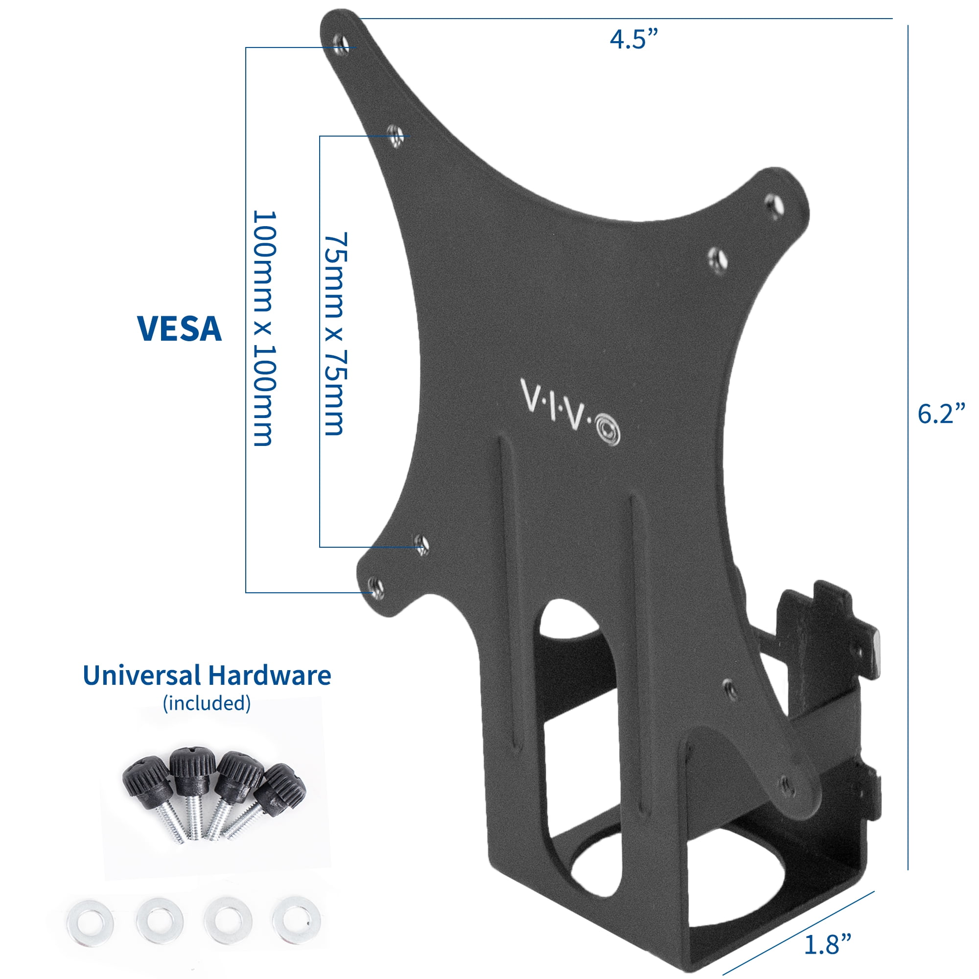 HumanCentric VESA Mount Adapter Compatible with Dell Monitors SE2416HX,  SE2717HX, SE2717HR, SE2717H, S2216M, S2216H, SE2716H, SE2216H, SE2417HG