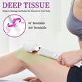 thumbnail image 2 of Wired Powerful Handheld Massager with 10 Pulse Settings Strong Vibration for Women,Personal Total Body Therapy Massager for Sports Recovery,Muscle Aches,Body Pain, 2 of 9