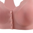 thumbnail image 3 of Bixock Plus Size Bra for Women Push Up Bra Wireless Tank Bra Front Closure Lift Support Wide Straps Breathable Everyday Casual Comfortable Women Under Wear, 3 of 5