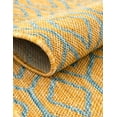 thumbnail image 3 of Jill Zarin Outdoor Collection Area Rug - Turks and Caicos (10' 8" Square Yellow and Aqua/Light Blue), 3 of 11