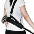 thumbnail image 3 of 5 Colors Lightweight Nylon Carrier Mini Golf Club Bag - Adjustable Shoulder Straps For Training On-course Use, 3 of 5