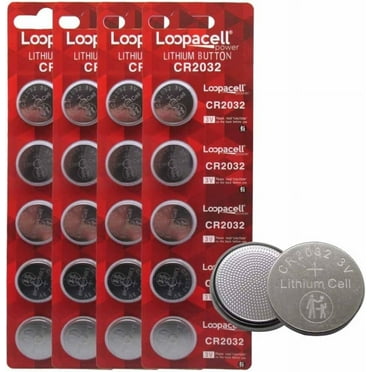 20 Genuine Loopacell CR2032 3v Lithium 2032 Coin Batteries Freshly Packed by Loopacell
