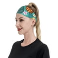 thumbnail image 5 of Uemuo Pineapple Printed Sports Headbands for Men Women,Moisture Wicking Workout Headband, Sweatband Headbands,Non-slip Workout Gym Yoga Headband, 5 of 9