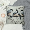 thumbnail image 2 of COMIO  Throw Pillow Covers Watercolor Bird Branch Pillow Case Farmhouse Vintage Decorative Cushion Cover for Sofa Couch Bedroom Living Room Garden Chair, 2 of 5