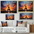 thumbnail image 4 of Designart "Amidst Parisian Streets, Carousels Dance " Architecture Wall Art Print, 4 of 5