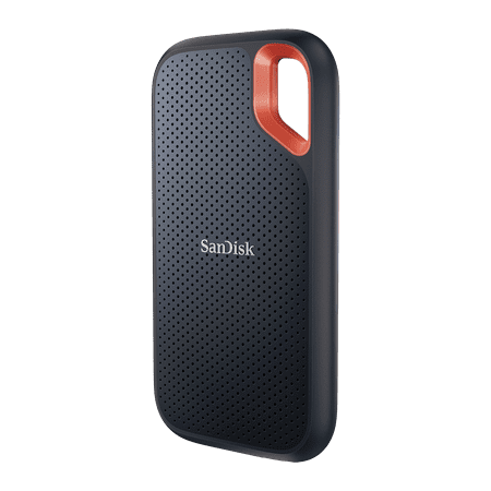 SanDisk - Extreme Portable 4TB External USB-C NVMe SSD - Black