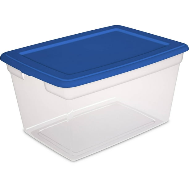 Sterilite 58 Quart Storage Box Multiple Colors (Available in Case of 8