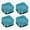 Blue 4 Pack, variant on 4 Pack Furniture Risers 1 Inch, Adjustable Bed Risers Heavy Duty for Table Desk Couch Chair Sofa Cabinet Bed Legs Dorm, Square Stackable Bed Raisers Blocks Lift Height 1", 2" or 3", Black