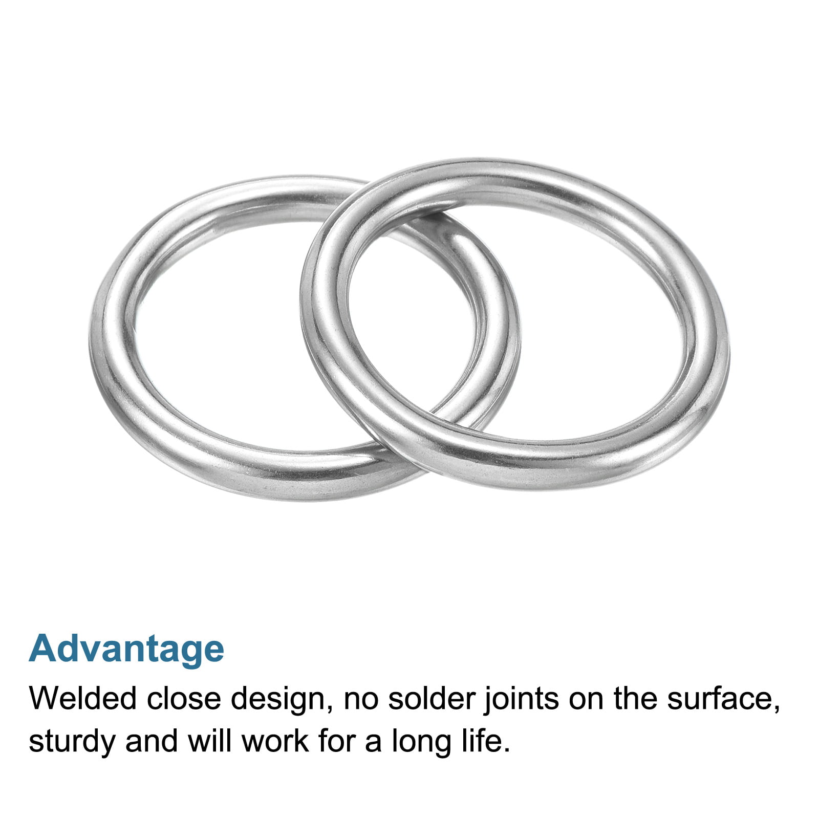 38mm (1.50”), Metal O Ring Non Welded