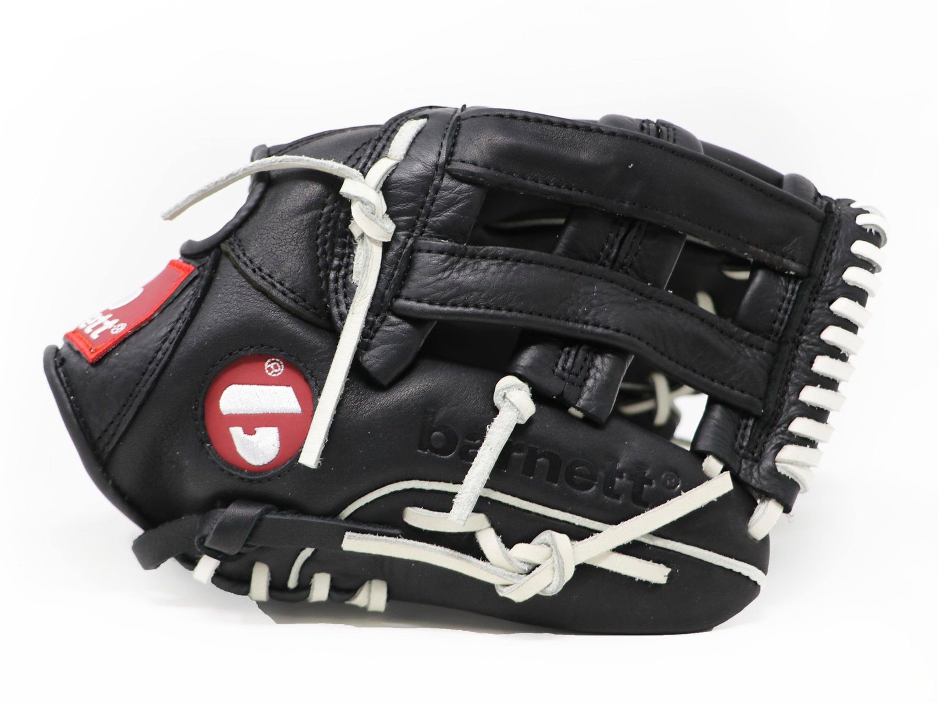BARNETT GL-120 Competition Baseball Glove - 12" Outfield Glove, Genuine Leather, Brown