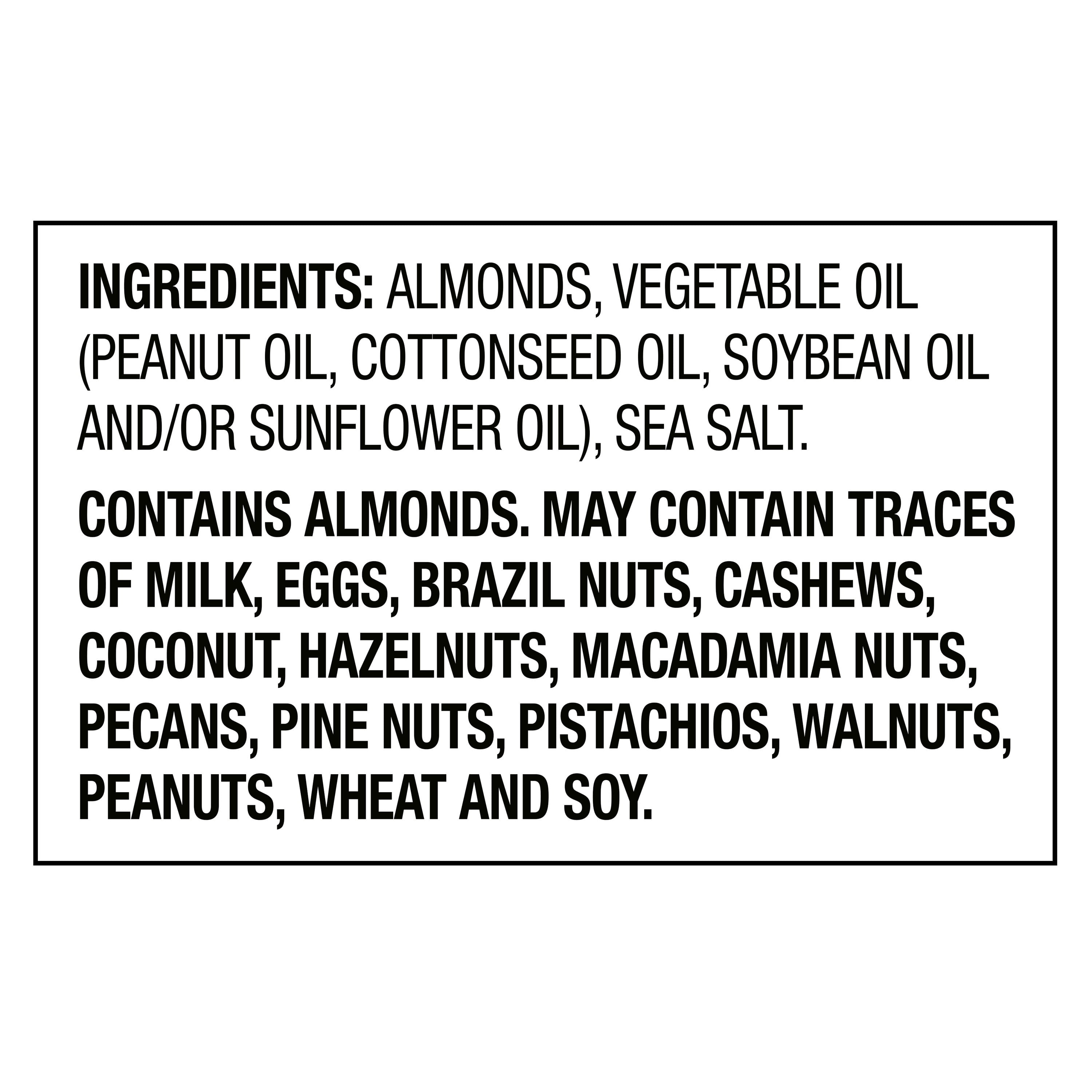Great Value Roasted & Salted Almonds, 14 Oz