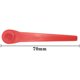thumbnail image 2 of Paquete de 100 cuchillas de plástico compatibles con cortacésped Gardena, cuchillas de repuesto para cortacéspedes Gardena y cortacéspedes inalámbricos, Superma, rojo, 2 of 5