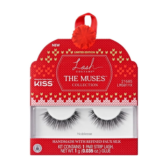 KISS Lash Couture The Muses Holiday False Eyelashes, 'Noblesse', 12mm, 1 Pair   Lash Glue