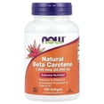 thumbnail image 1 of NOW Foods, Beta caroteno natural, 25,000 IU, 180 perlas, 1 of 2