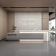 thumbnail image 3 of Office Reception Desk Counter Supermarket Conference Barbershop Stand Reception Desk Front Desk Comptoir Caisse Bar Furniture My Lux Decor Round, 3 of 7