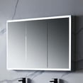 thumbnail image 4 of Blossom Capella 48" LED Medicine Cabinet| Bathroom Lighted Mirror Storage | Defogger | Smart Memory, 4 of 9