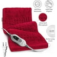 thumbnail image 6 of Geniani XL Heating Pad for Back & Cramps Relief – Heat Pad with Auto Shut Off, 6 Heat Settings, Ultra-Soft Machine Washable Fabric, Everyday Comfort for Home & Office (12"×24", Viva Magenta), 6 of 10