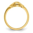 thumbnail image 2 of 14K Yellow Gold Ring Band 1 to 6 mm (tapered), 2 of 3