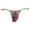 Coffee, variant on Men's Ice Silk High Elastic Thong Candy Color Breathable Underwear Black One Size
