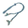thumbnail image 2 of Colaxi Sangle de Plongée Tressée Ajustable Confortable Légère Fait Main pour Snorkeling Longues Poils Bleu, 2 of 8