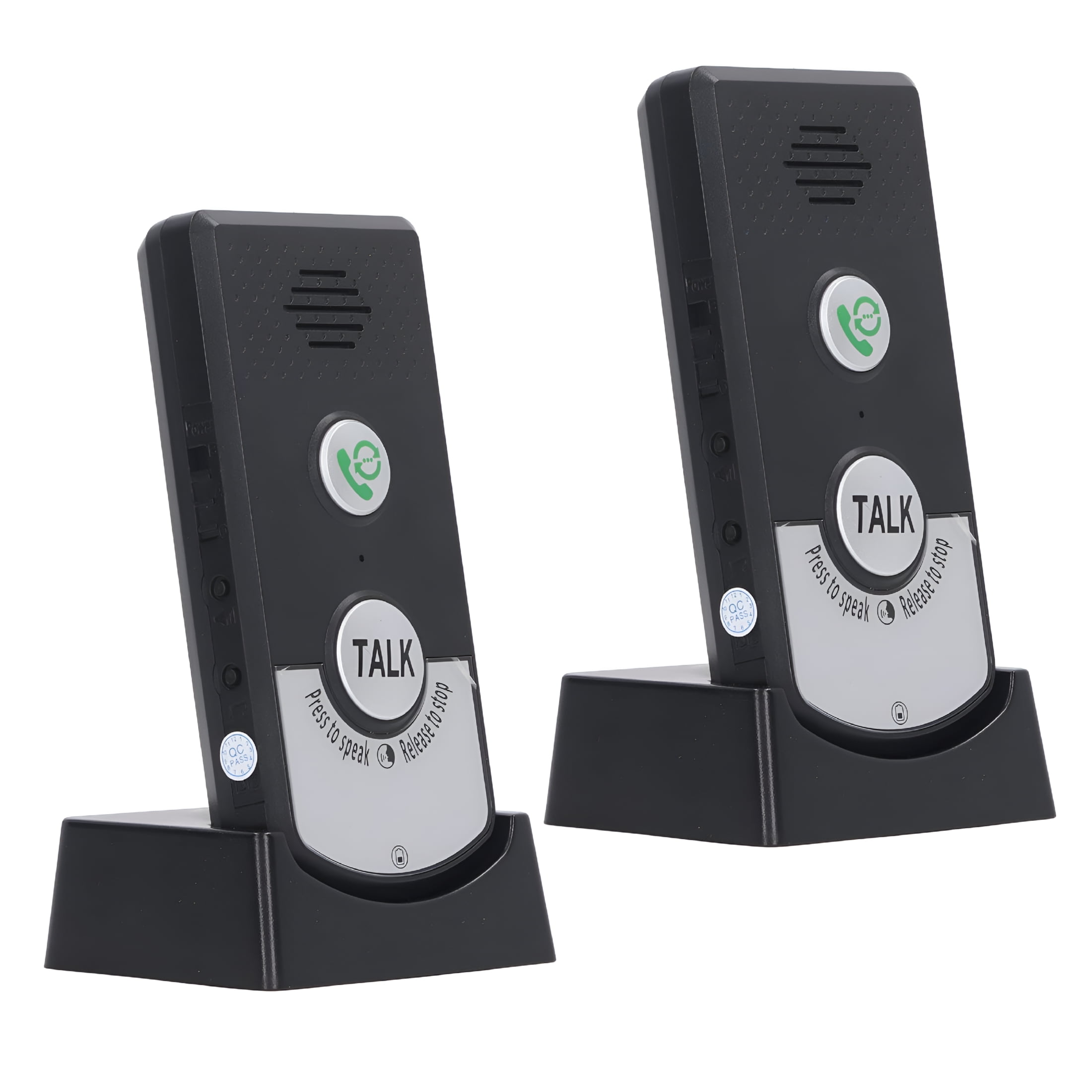 GJX Wireless Intercom Unit, 2 Way Voice Intercom Super Long Range Waterproof Intercom Doorbell System Unit