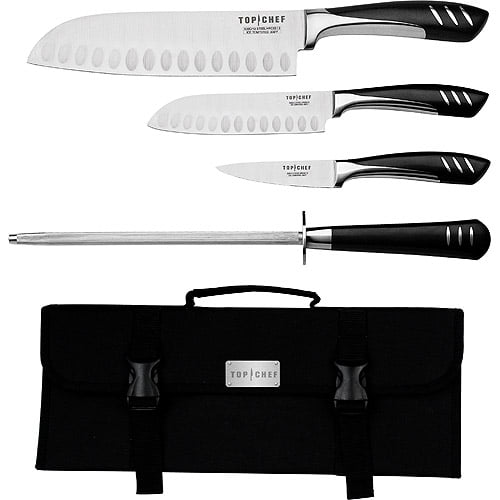 Top Chef 5Piece Knife Set Including Carrying Case