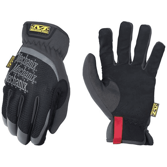 Mechanix Wear MFF-05-010 Men's FastFit Work Gloves, 1 Pair, Black, Large
