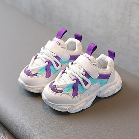 

Merotable Spring Children s Breathable Mesh Sneakers Boys Soft-soled Toddler Shoes Girls Casual Running Shoes