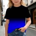 thumbnail image 6 of Jamsmile Toddler Boys Tshirts Short Sleeve Gradient Color Print Knit Tee Shirts Summer Crewneck Kids Boys T-Shirts Tops, 6 of 6