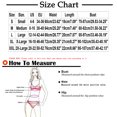 thumbnail image 3 of Levmjia Womens Floral Lace Lingerie Set Halter Tie Bralette With Side Ruffle Brief Adjustable Neck Ties Soft Breathable Lace Beach Wear Casual Romantic Date Night Fashion, 3 of 4