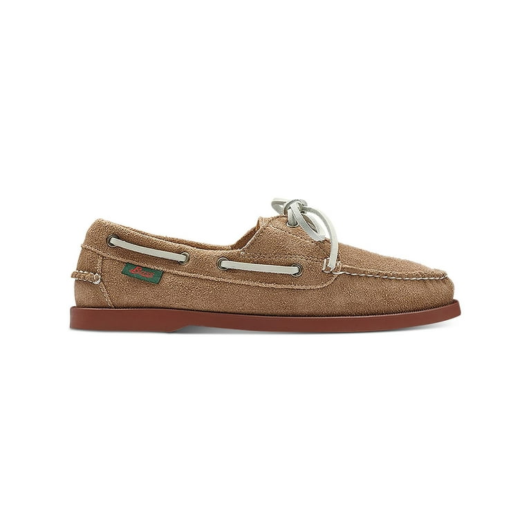 G.H. Bass Co. Womens Hampton Boat Flat Slip On Boat Shoes Walmart