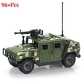 thumbnail image 1 of Bloques de construcción para niños, juguete de ladrillos para armar vehículo todoterreno armazón militar Humvee Jeep H1, serie WW2, ideal para regalo, 2 modos, 2024,No Box, 1 of 6