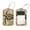 multicolored 3, variant on PhooArto 2 PCS Luggage Tag for Suitcase Bag Tags for Backpacks Baggage Handbag School Instrument Tag Label, Retro Map Sea Turtle