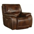 thumbnail image 4 of Home Square 3-Piece Set with Power Recliner & Loveseat & Sofa in Burnt Sienna, 4 of 12