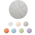 thumbnail image 1 of pitrice 4pcs Mute Door Rear Wall Crash Waterproof Anti-Collision Adhesive Pad Basketball Style 5cm, 1 of 8