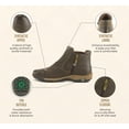 thumbnail image 6 of Spring Step Women’s Atella Bootie – Comfortable Low Heel Ankle Boot with Zipper Closure, Water Resistant, Shock Absorbent Sole, Vegan Friendly Everyday Use, 6 of 9