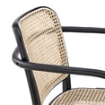 thumbnail image 5 of Modway Winona 18.5" Wood & Rattan Dining Chair in Black & Natural, 5 of 6