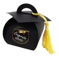 thumbnail image 2 of Graduation Cap Candy Boxes for Party Favors – Mini Paper Gift Boxes with Doctoral Cap Design – Foldable Treat Boxes for Graduation Parties, Celebrations and Events, 2 of 5