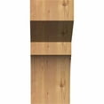 thumbnail image 2 of 4"W x 6"D x 10"H Mediterranean Rough Sawn Corbel, Western Red Cedar, 2 of 9