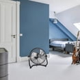 thumbnail image 4 of Perfect Aire 15.75 in. H X 12 in. D 3 speed High Velocity Floor Fan, 4 of 5
