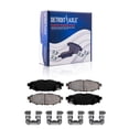 thumbnail image 6 of Detroit Axle - Brake Kit for Subaru 2006-2009 Legacy 2005-2009 Outback Drilled & Slotted Disc Brakes Rotors Ceramic Brakes Pads Replacement: 11.54" inch Front Rotor and 10.79" inch Rear Rotor, 6 of 8