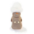 thumbnail image 3 of Perro mascota Otoño e invierno Nueva ropa para mascotas Ropa de invierno para mantener el calor - Marrón XL- dontodent Kuyhfg Sin marca, 3 of 5