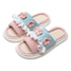 thumbnail image 1 of Sandalias de casa para mujer, transpirables, antideslizantes, de secado rápido, cómodas, de color rosa, talla 40/41 para pies de 39 a 40, 1 of 8