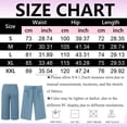 thumbnail image 3 of Vdoaml Muslin Capri Pants for Women Loose Straight Leg Trousers Ladies Elastic Waist Beach Pant with Drawstring XL Beige, 3 of 4