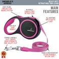 thumbnail image 3 of Pet 16ft Retractable Leash Large Dogs Up to 132 lbs, Large Dog Leash Heavy Duty Leash Retractable 16ft Dog Leash for Large Dogs, Dog Leash for Medium Dogs, 3 of 4