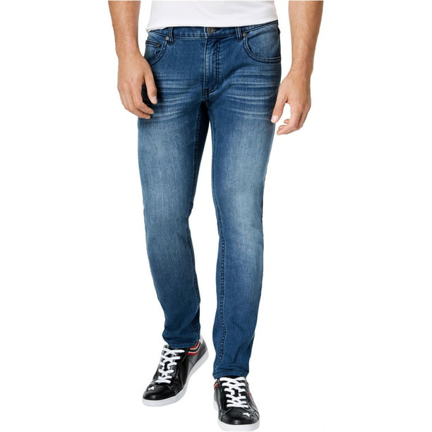 I-N-C Mens Denim Skinny Fit Jeans - Walmart.com