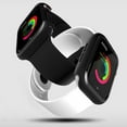 thumbnail image 4 of EeaseCA 42MM Silicone Pendant Case Necklace Hanging Set For Apple Watch Use Watch Accessories(Black), 4 of 7