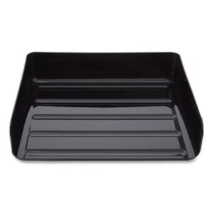 Side-Load Stackable Plastic Document Tray