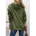 thumbnail image 3 of Casuashion Mist Green LOVE Letter Oversize Hoodie - Bold & Romantic, 3 of 8